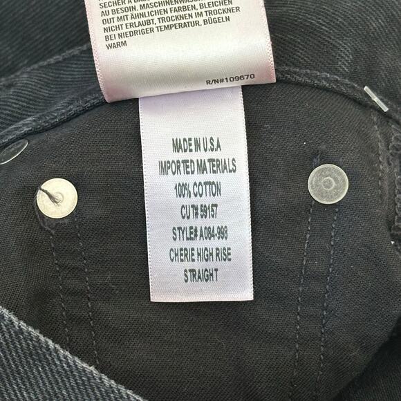 AGOLDE Cherie High Rise Straight Jeans in Distortion NWT - Picture 8 of 10